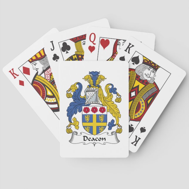 Baralho Deacon Family Crest (Verso)