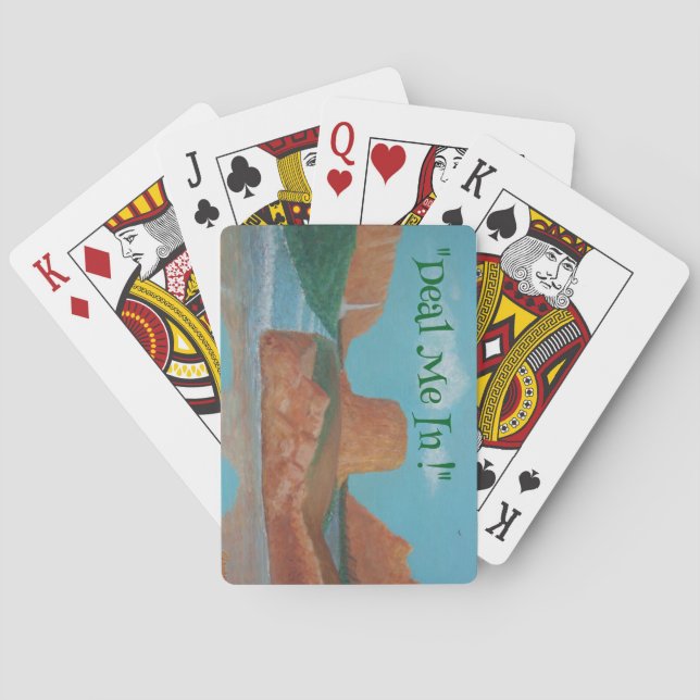Baralho "Deal Me In"  Poker Cards (Verso)