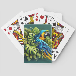 Baralho Deck Amazônico Exótico - Macaw e Tro Azul-Amarelo
