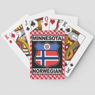 Baralho Deck de Cartão Americano Minnesotan Norueguês