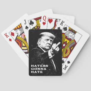 Baralho Dedo do Meio Trump 2026 Meme Engraçado