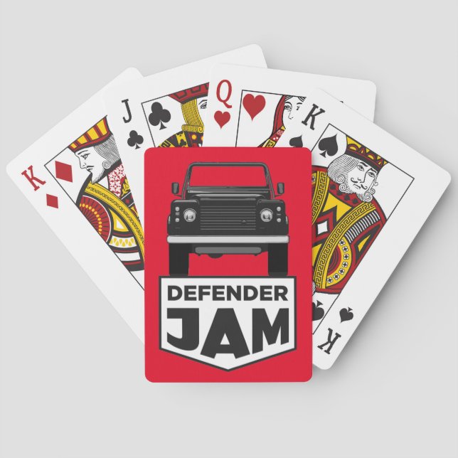 BARALHO DEFENDER JAM (Verso)