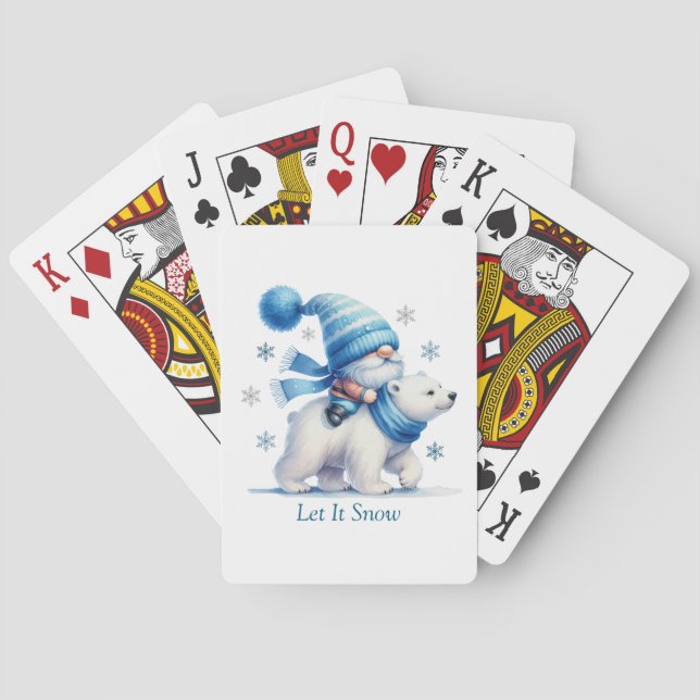 Baralho Deixe-A Jogar Cartões (Verso)