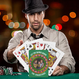 Baralho Deixe os jogos começarem a roletar Design