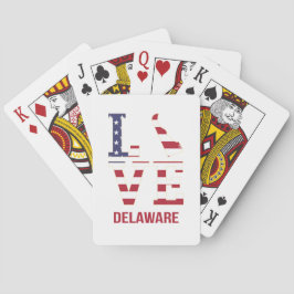 Baralho Delaware, EUA, é amor