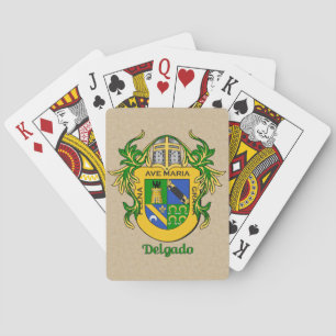 Baralho Delgado Heraldic Shield com Mantling