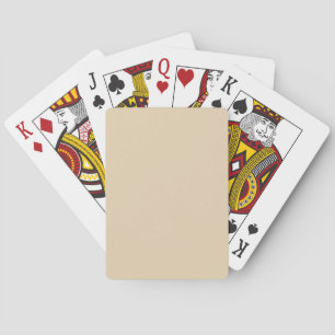Baralho Desert Sand E6D1B0 Color - Option to Add Name