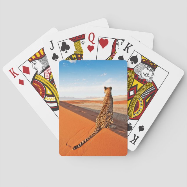 Baralho Desertos | Deserto Cheetah Savannah (Verso)
