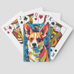 Baralho Design Curioso e abstrato de Pop Corgi