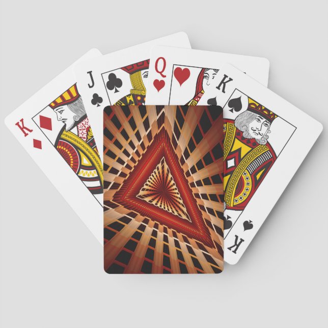 Baralho design de Gráfico Frágil Moderno de Rede Fantástic (Verso)