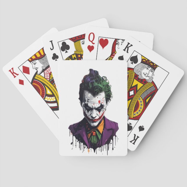 Baralho Design de Joker (Verso)