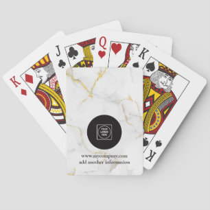 Baralho Design de Marca de Logotipo Holográfico Cartas de 