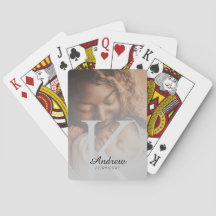 Design de Poker Personalizado de Luxo com Foto
