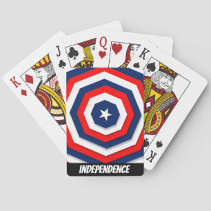 Baralho Design de Sinalizador América