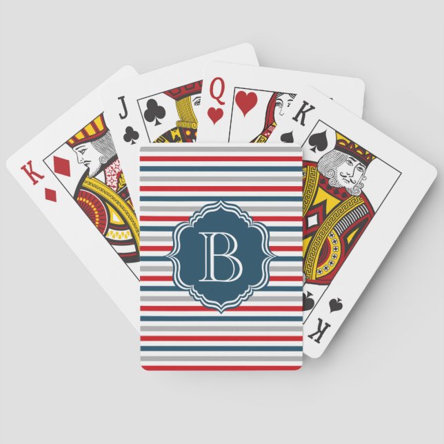 Baralho Design Monograma (Verso)