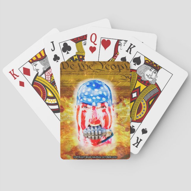 Baralho Design oficial da América do Morto (Verso)