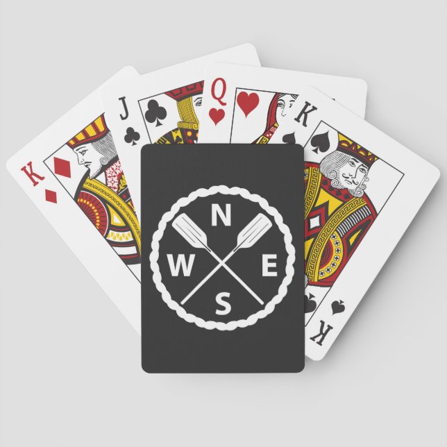 Baralho Design Paddle Explorer - Cartas Clássicas de Baral (Verso)