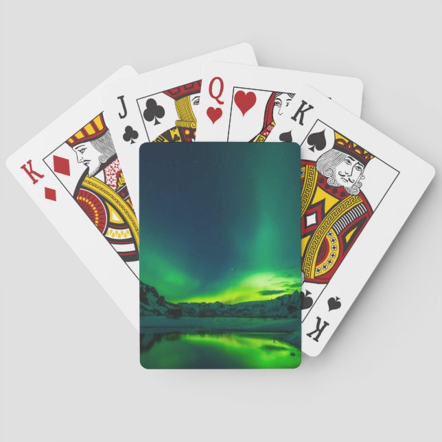 Baralho Deslumbrante Aurora Verde (Verso)