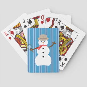 Baralho Detetive Blue Snowman, divertido e Rico
