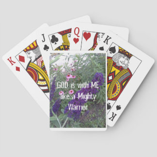 Baralho DEUS ESTÁ COMIGO Um Poderoso Guerreiro