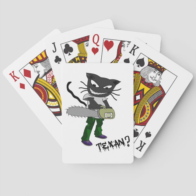 Baralho Deve ser um texano (Verso)