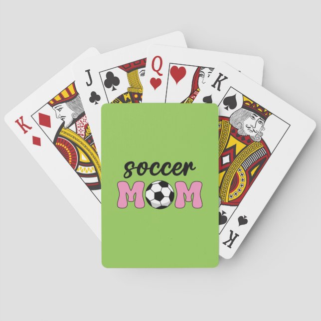Baralho Dia de as mães da mãe do futebol (Verso)