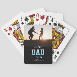 Baralho Dia de os pais de Fotografias Personalizado do Mel