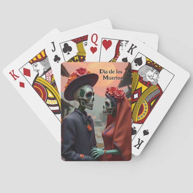 Baralho Dia dos Mortos dos Muertos (Verso)