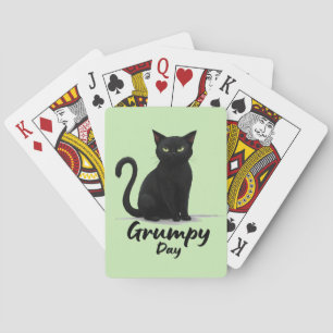 Baralho Dia Grumado com Gato Negro