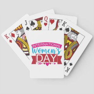 Baralho Dia Internacional das Mulheres