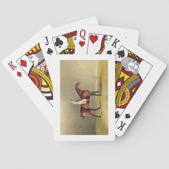 Baralho Diamante, com Dennis Fitzpatrick acima, 1799 (óleo (Verso)