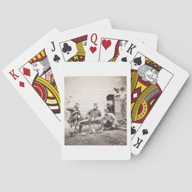 Baralho Dificuldades no acampamento (coronel Lowe e nos (Verso)