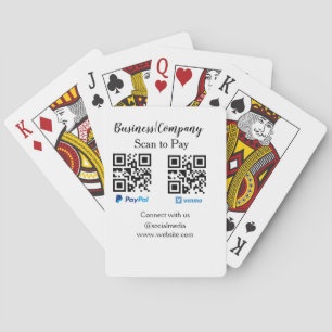 Baralho Digitalize para pagar código q r paypal venmo adic