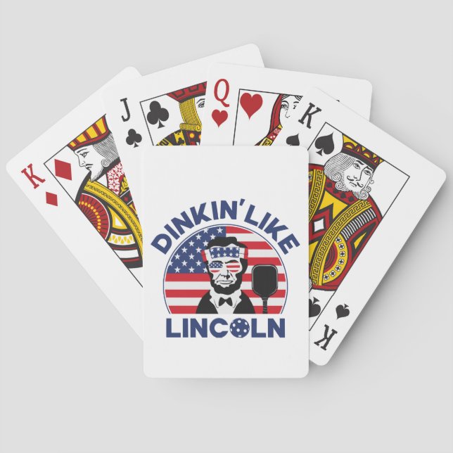 Baralho Dinkin Como Lincoln (Verso)