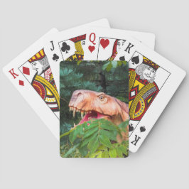 Baralho Dinossauro na floresta.