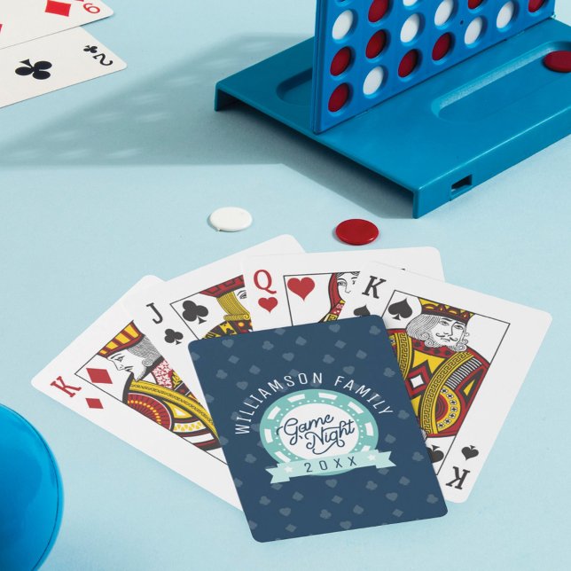 Baralho Diversão do Marinho de Jogo de Poker Personalizado (Criador carregado)
