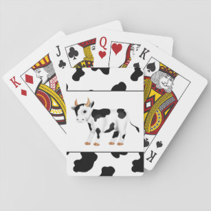 Baralho Divida de vaca country jogando cartas
