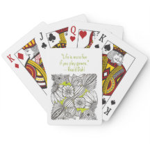 Divirta-se e Brinque com BW Floral Doodle