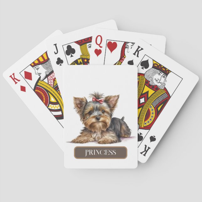 Baralho Doce Terrier Puppy Personalize (Verso)