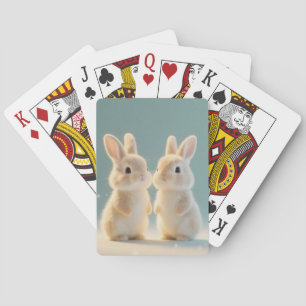 Baralho Dois Bunnies Adoráveis Juntos