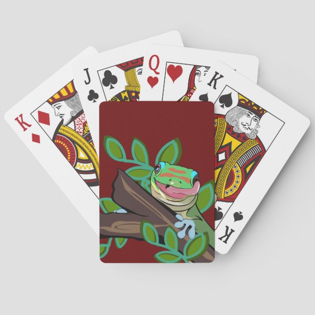 BARALHO DOURADO DIA DE PÓ GECKO (Verso)