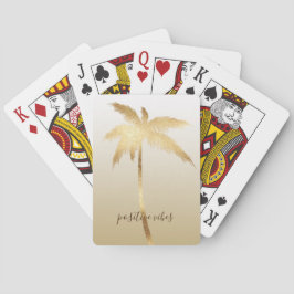 Baralho Dourado Sonho de Árvore Palm    