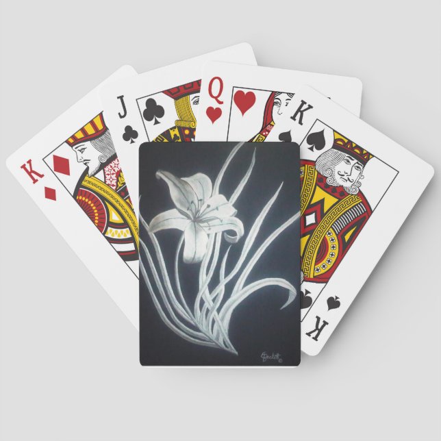 Baralho Dourando o lírio (Verso)