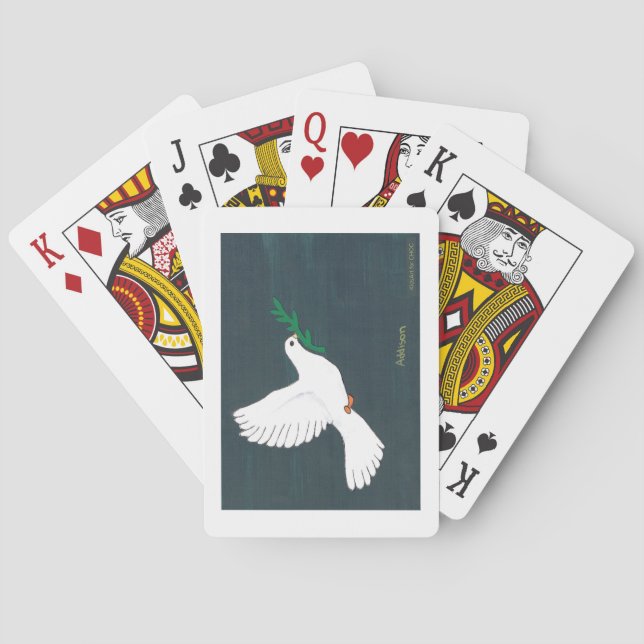 Baralho Dove - Crianças Arte para COC (Verso)