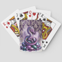 Dragão Gótico Místico Roxo