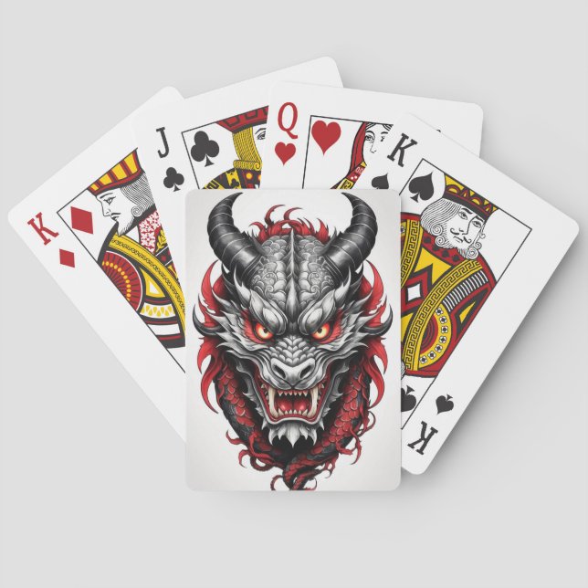 Baralho Dragão lendário: Cartões Clássicos (Verso)