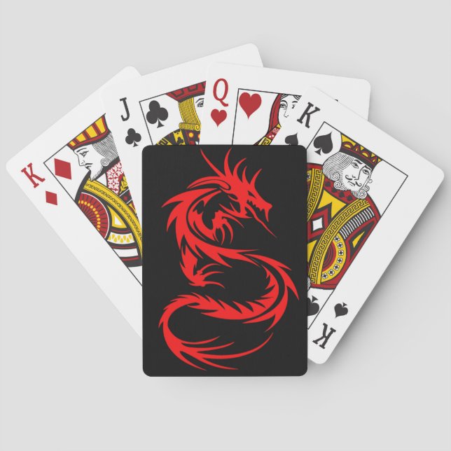 Baralho Dragão Vermelho (Verso)