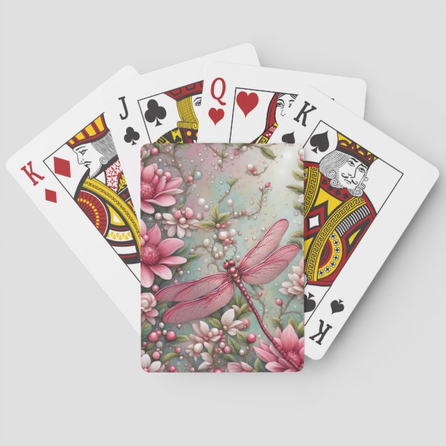 Baralho Dragonfly e Flowers (Verso)