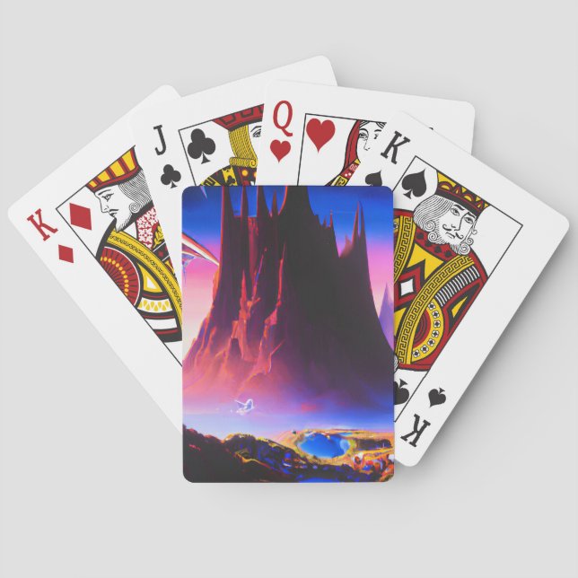 Baralho Dream World Oil Painting (Verso)