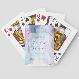 Baralho Dreamy Spring Bridal Shower Games Playing Cards